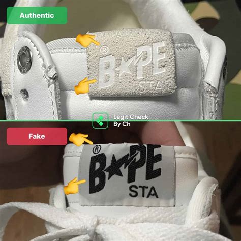 real and fake bape shoes|how to legit check bapestas.